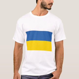 T-SHIRT DRAPEAU DE L'UKRAINE