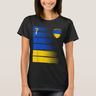 T-shirt Drapeau de l'Ukraine Amoureux de la fierté ukraini