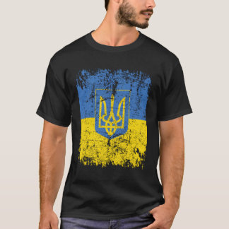 T-shirt Drapeau de l'Ukraine Ukraine