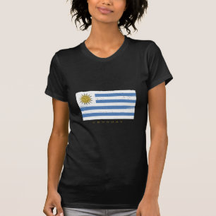 T-shirt Drapeau de l'Uruguay