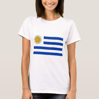 T-shirt Drapeau de l'Uruguay