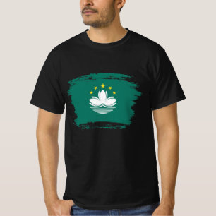T-shirt Drapeau de Macao