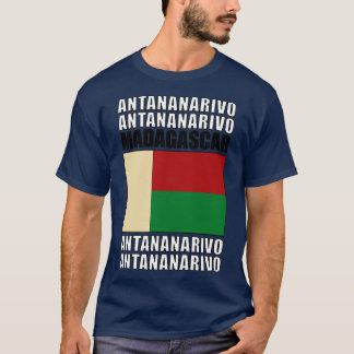 T-shirt Drapeau de Madagascar