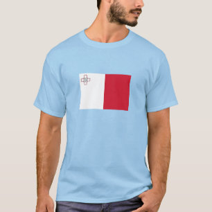 T-shirt Drapeau de Malte