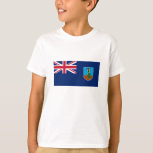 T-shirt Drapeau de Montserrat