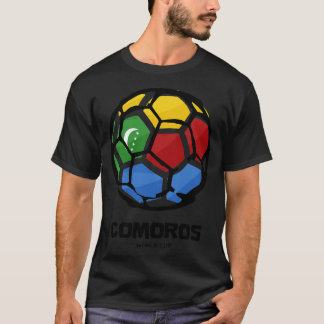 T-shirt Drapeau de pays des Comores