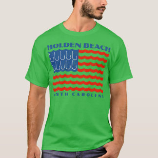 T-shirt Drapeau de pêche Holden Beach North