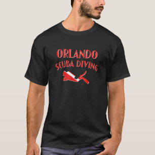 T-shirt Drapeau de plongée en scaphandre autonome d'Orland