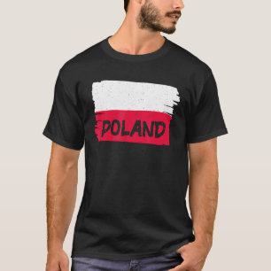 T-shirt Drapeau de Pologne