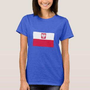 T-shirt Drapeau de Pologne