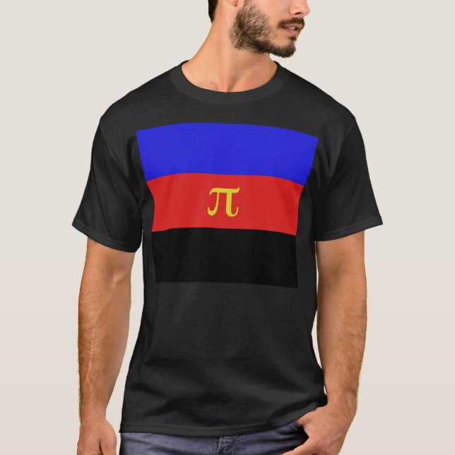 T-shirt Drapeau de Polyamory (Devant)