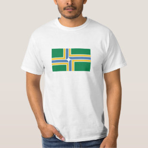 T-shirt Drapeau de Portland, Oregon