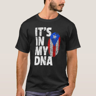 T-shirt Drapeau de Porto Rico Fierté Pays Maison Nation Fa