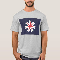 Drapeau de préfecture de Hokkaido du Japon
