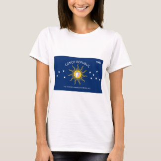 T-shirt Drapeau de République de conque