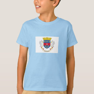 T-shirt Drapeau de Saint-Barthélemy