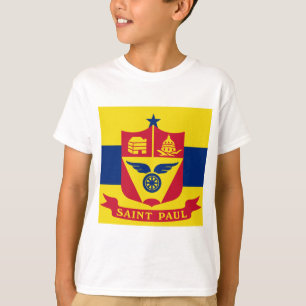T-shirt Drapeau de Saint Paul (Minnesota)