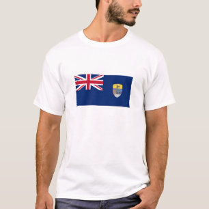 T-shirt Drapeau de Sainte-Hélène