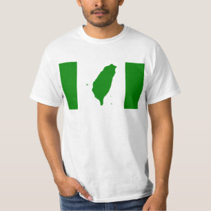 T-shirt Drapeau de Taïwan - 世界台灣人大會旗,。