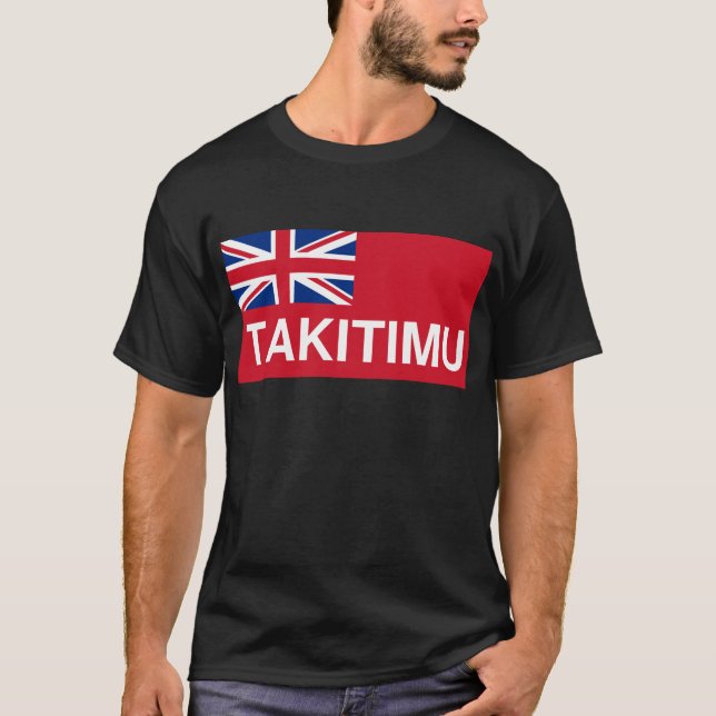 T-shirt Drapeau de Takitimu (Nouvelle Zélande maorie) (Devant)