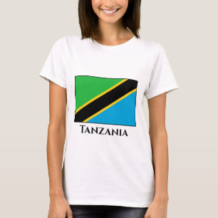 T-shirt Drapeau de Tanzanie