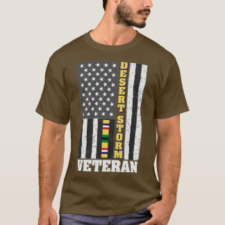 T-shirt Drapeau de tempête du désert