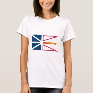 T-shirt Drapeau de Terre-Neuve-et-Labrador (Canada)