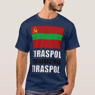 T-shirt Drapeau de Transnistrie