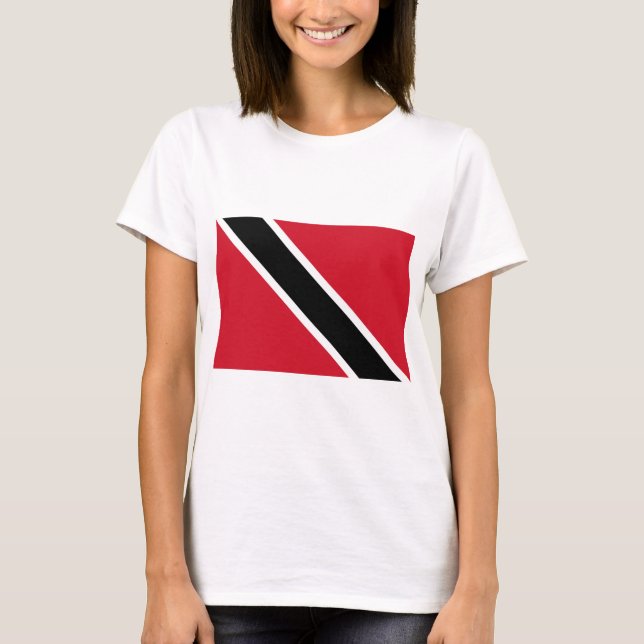 T-shirt Drapeau de Trinité-et-Tobago (Devant)
