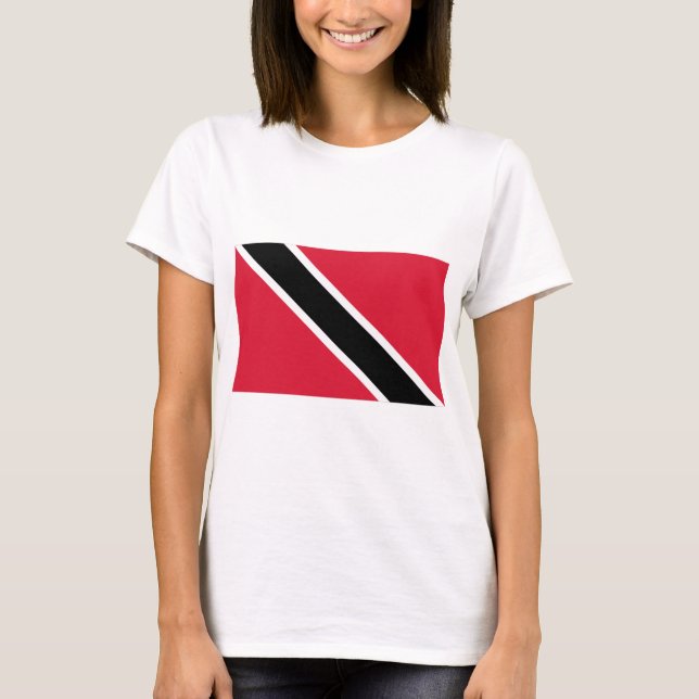 T-shirt Drapeau de Trinité-et-Tobago (Devant)
