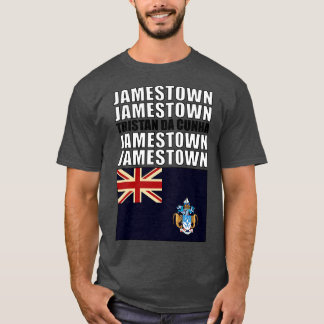 T-shirt Drapeau de Tristan da Cunha