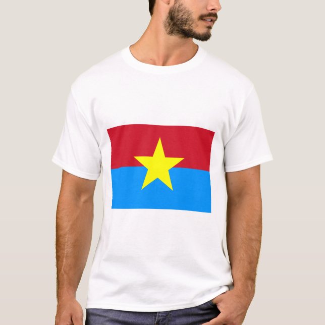 T-shirt Drapeau de Viet Cong (Devant)