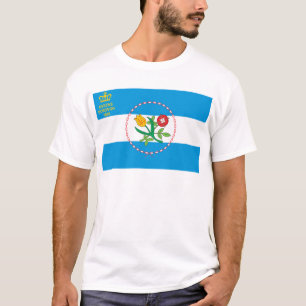 T-shirt Drapeau de ville de la Reine