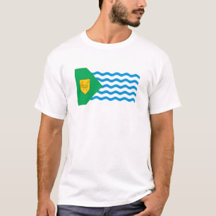T-shirt Drapeau de ville de Vancouver