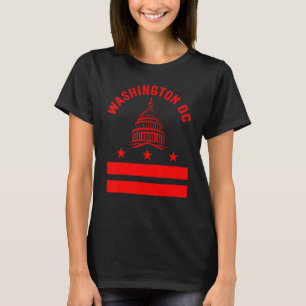 T-shirt Drapeau de Washington Dc Amour de Capitol Hill Sou