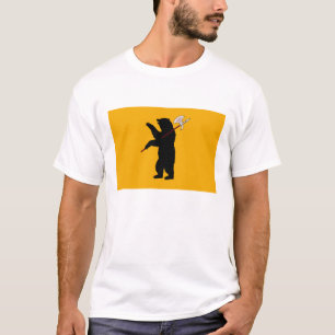 T-shirt Drapeau de Yaroslavl Oblast