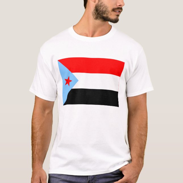 T-shirt Drapeau de Yémen du sud (1967-1990) (Devant)