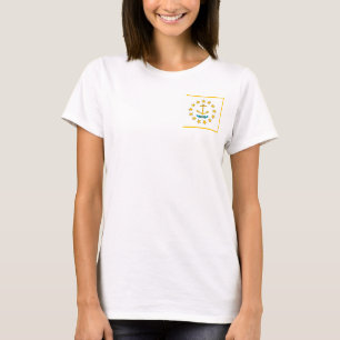 T-shirt Drapeau de Zip Jogger en polaire féminin de Rhode 