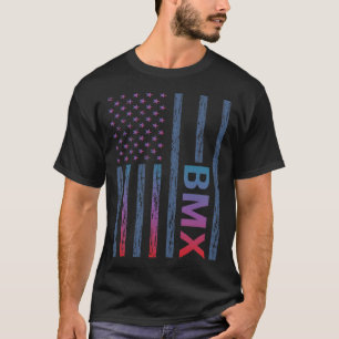 T-shirt Drapeau dégradé BMX