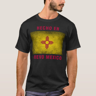 T-shirt - drapeau d'en Nuevo Mexique de Hecho