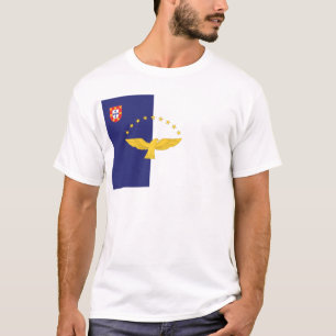 T-shirt Drapeau des Açores
