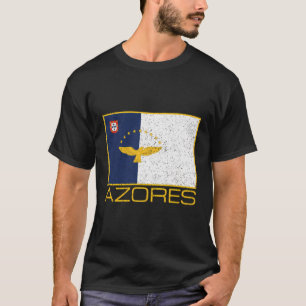 T-shirt Drapeau des Açores Macaronesia Fierté azoréenne