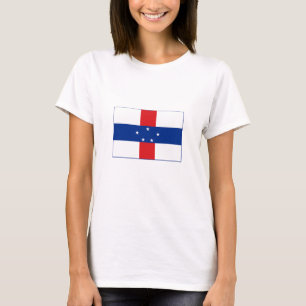 T-shirt Drapeau des Antilles néerlandaises