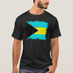 T-shirt Drapeau des Bahamas vintages Fête de l'indépendanc