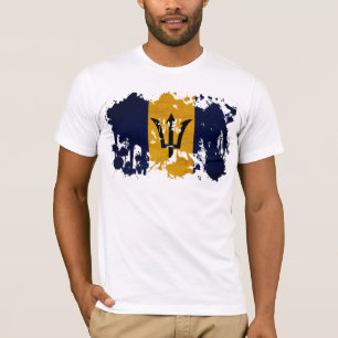 T-shirt Drapeau des Barbade