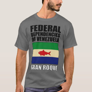 T-shirt Drapeau des dépendances fédérales du Venezuela