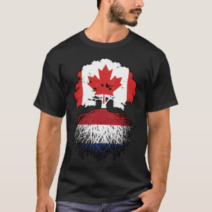 T-shirt Drapeau des Eaux Profondes du Canada Pays-Bas