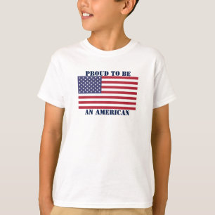 T-shirt Drapeau des États-Unis