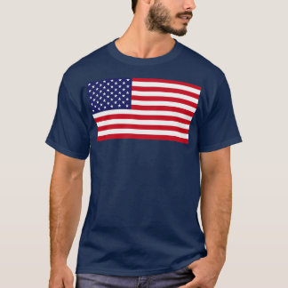 T-shirt Drapeau des États-Unis d'Amérique