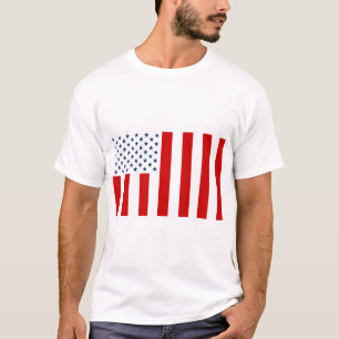 T-shirt Drapeau des États-Unis en temps de paix